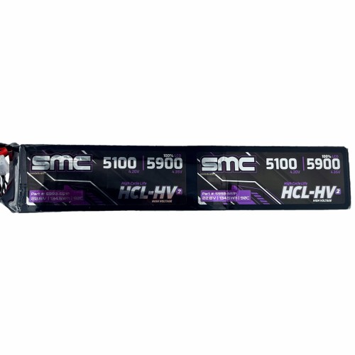 HCL-HV2 Flight 45.6V/12S-5900mAh-90C Stick pack for Helicopters